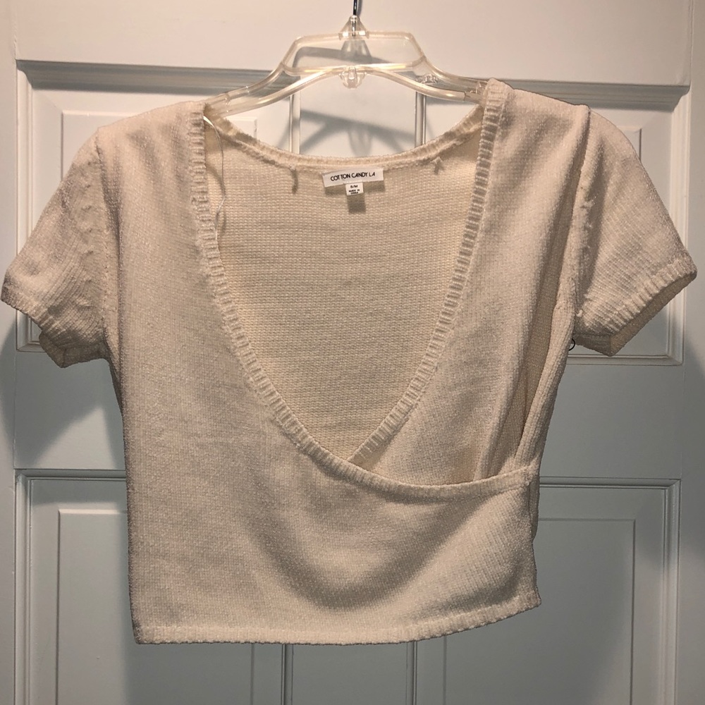 Tan Crop Top